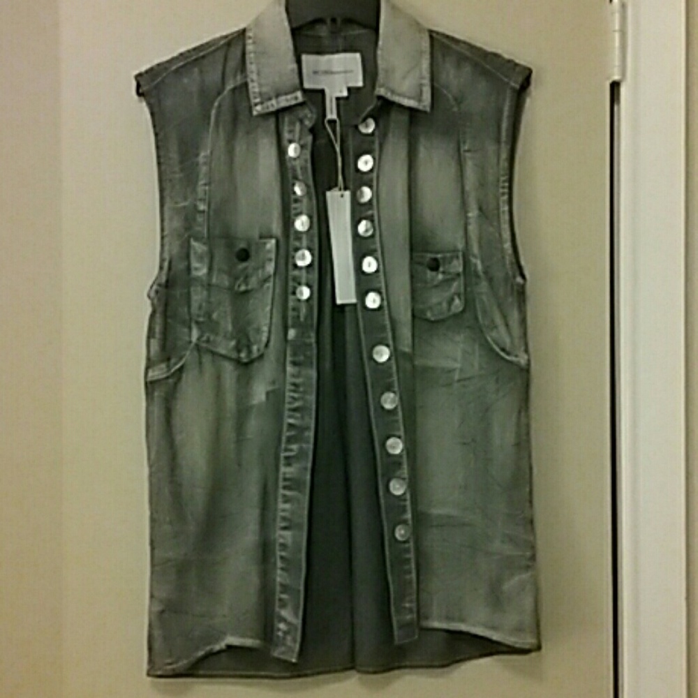 BCBGENERATIONS Denim Top